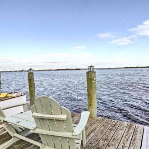 Serenity by the Sea Home with Dock - 6 Mi to Beach!