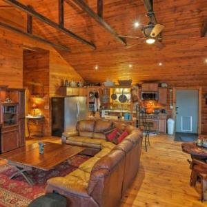 Rustic Angelica Home on 7 Acres - Deck and Mtn Views