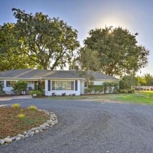 Charming Chico Ranch Home on 2 and Acres with Courtyard