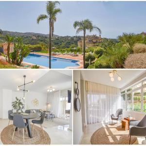 Luxurious frontline golf apartment in Elviria
