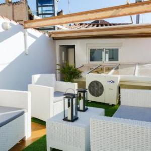 Apartment with 2 bedrooms in Malaga with wonderful mountain view furnished terrace and WiFi