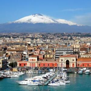 Apartment with one bedroom in Catania with terrace and WiFi 2 km from the beach