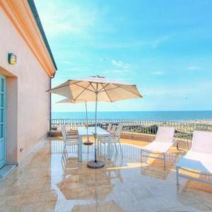Apartment with one bedroom in Calambrone with wonderful sea view shared pool enclosed garden 180 m from the beach
