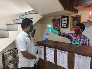 Vaccinated Staff- SPOT ON 68917 Hotel Diamond Lodging And Boarding, Udupi