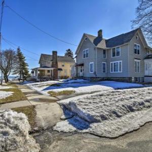 Manitowoc Apt with Balcony Views- Walk to Beach