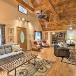 Lake Home with Fireplace Game Room and Beach Access