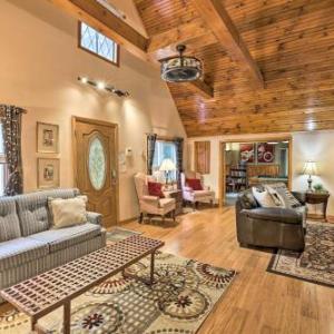 Lake Home with Fireplace Game Room and Beach Access!