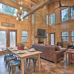 Refined Rustic Retreat with Hot Tub Near the Lake!