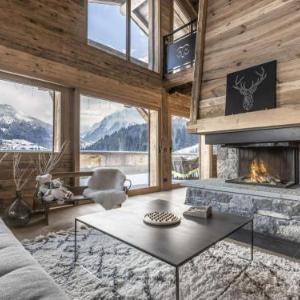Chalet 5★ 12 pers spa sauna proche pistes 5 ch. - FR-1-304-229