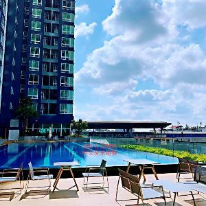  BTS samrong Zero meters mothly rent 1BR 35Sqm 