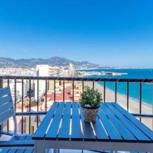 Apartment with one bedroom in Fuengirola with wonderful sea view balcony and WiFi