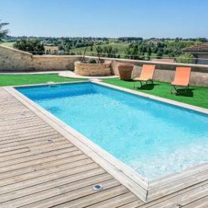 Amazing home in Castelnaud sur Gupie w/ Outdoor swimming pool and 4 Bedrooms