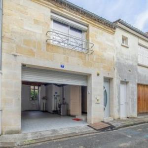 House with one bedroom in Libourne with wonderful city view enclosed garden and WiFi