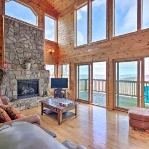 Getaway with Game Room and Views - 3 Mi to Beech Mtn!