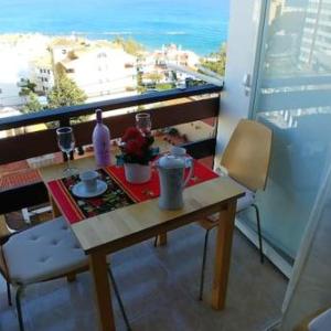 Pleasant studio with sea view in Benalmádena 30 m² pool