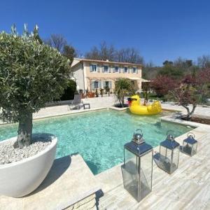 Villa with 5 bedrooms in Murs with private pool furnished terrace and WiFi