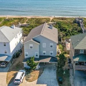 Smooth Sailing - Nags Head MP 10 Oceanfront Ocean View Pool Hot Tub Pets OK Flex Stays