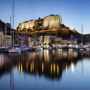 Apartment with one bedroom in Bonifacio with wonderful city view and WiFi 5 km from the beach