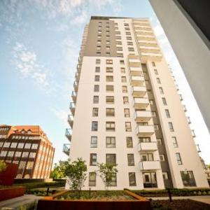 Modern two bedroom shipyard view apartment by Grand Apartments