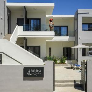 Athina Suites 1 bedroom outdoor pool Platanias