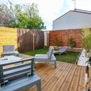 Cognac Centre - 3 chambres - Terrasse & jardin