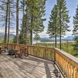 Hand-Crafted Cabin with Whitefish Lake Views!