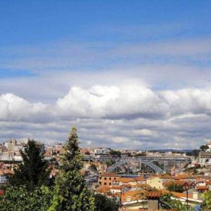 House with 2 bedrooms in Vila Nova de Gaia with wonderful city view furnished terrace and WiFi 3 km from the beach