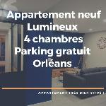 Appartement entier Orléans parking balcon WIFI