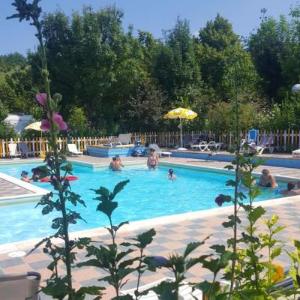 Bungalow with one bedroom in Maserno with shared pool and furnished garden