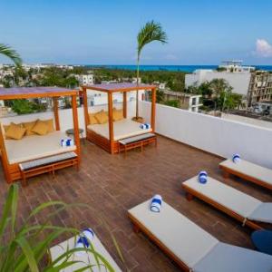 Terrasse Hotel Playa del Carmen