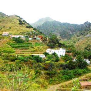 Casa Rural con estupenda vista a la montana en Vallehermoso La Gomera