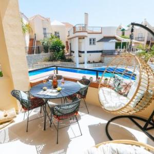 Amazing renovated pool view Apt Aircon 2 min to Fañabe Beach