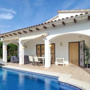 Villa with 3 bedrooms in Castello d'Empuries with wonderful mountain view private pool enclosed garden 2 km from the beach