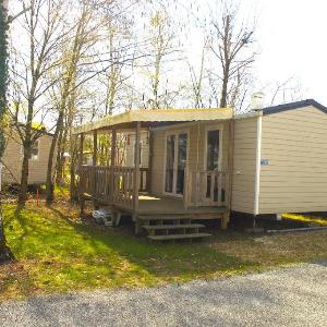 In the Loire Valley charming mobile home at the domain of Dugny