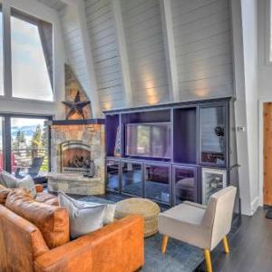 Tahoe City House Modern A-Frame with Large Deck!