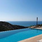 Villa 'Arethusa' (TD02) with private pool and panoramic sea views. Theseus village Aphrodite Hills. Kouklia