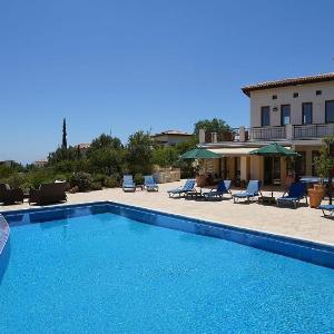 Villa Andromeda with private pool and lovely ravine and sea views on Aphrodite Hills Resort