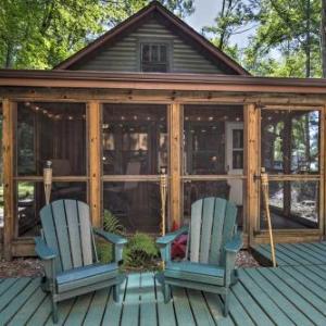 Quaint and Cozy Lake Cabin with Dock and Beach Access!