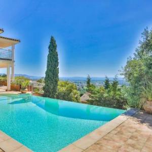 Magnifique villa vue mer avec piscine dans domaine