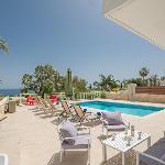 Villa Prme16 Beautiful 4bdr Seafront Protaras Villa with Pool and Sea Views Protaras 