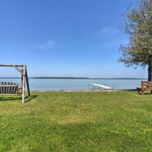 Dream Retreat on Burt Lake with Game Room and Dock