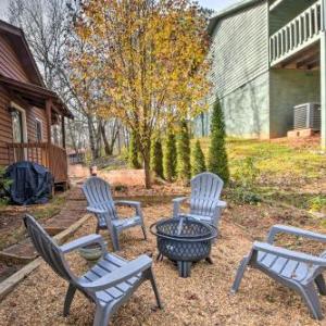 Coosawattee River Hideaway with Private Deck!