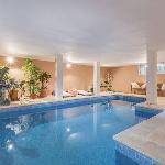 Alcudia beach front villa private indoor pool