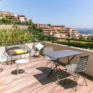 App de luxe - Terrasse et vue s/ la baie de Cannes