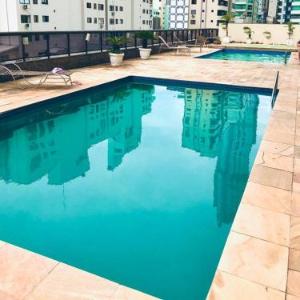 Studio Costa Sul Beach com piscina e garagem