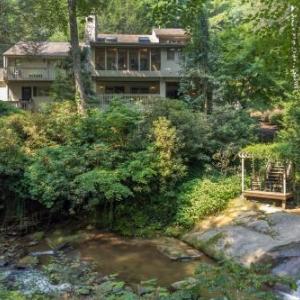 Rumbling Falls in Lake Lure NC