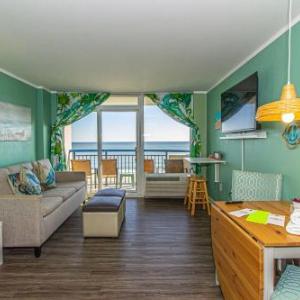 Updated Boardwalk Resort Unit 538 Direct Oceanfront! Sleeps 7