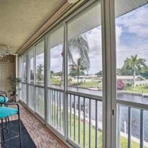 Canalfront Cape Coral Condo with Pool Access!