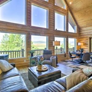 Fairplay Log Cabin with Deck and Mountain View!