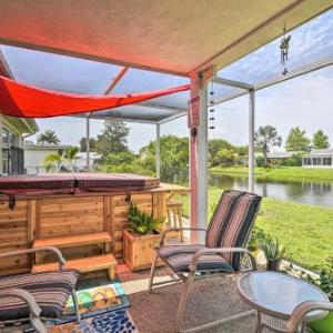 Waterfront House with Hot Tub and Pedal Boat!